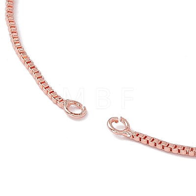 Brass Box Chains Slider Bracelet Makings KK-E068-VD012-3-1