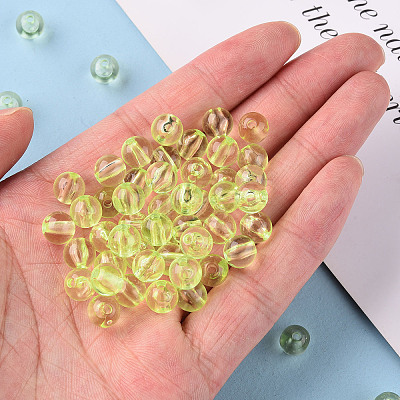 Transparent Acrylic Beads MACR-S370-A8mm-728-1