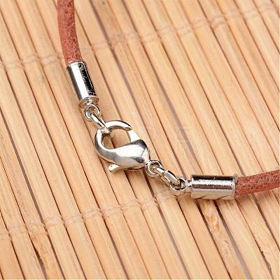 Leather Beading Cord Bracelet Making BJEW-JB02264-1