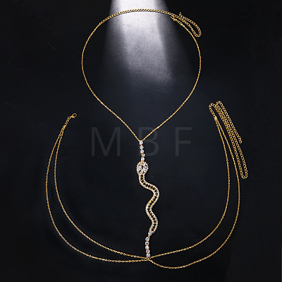 Snake Alloy Crystal Rhinestone Body Chains FS-WGFA632-01-1