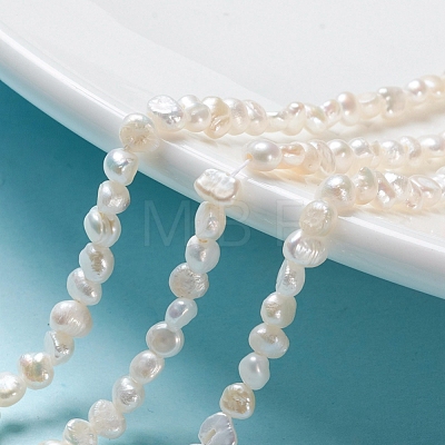 Natural Cultured Freshwater Pearl Beads Strands X-PEAR-I004-08C-1