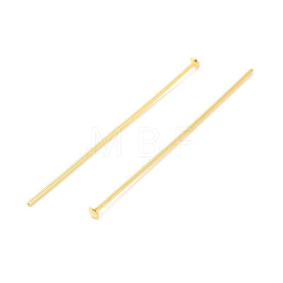 Brass Flat Head Pins KK-F824-114D-G-1