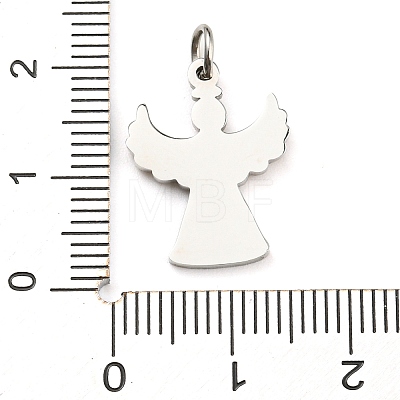 304 Stainless Steel Pendants STAS-A087-01P-1