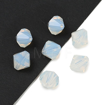 Transparent Imitation Austrian Crystal K9 Glass Beads GLAA-L048-03-05-1