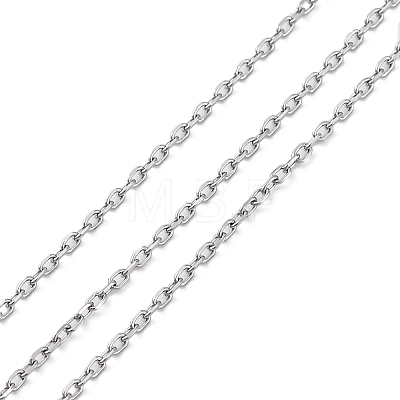 304 Stainless Steel Cable Chains CHS-M009-12P-04-1