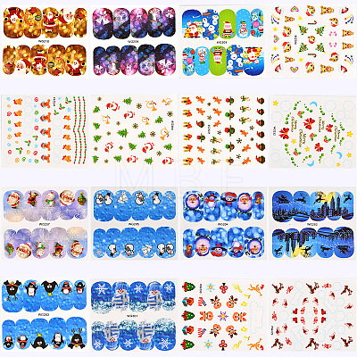 Nail Art Water Transfer Stickers Decals MRMJ-F003-02-1
