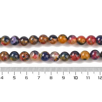 Natural Agate Bead Strands G-C116-B01-01-1