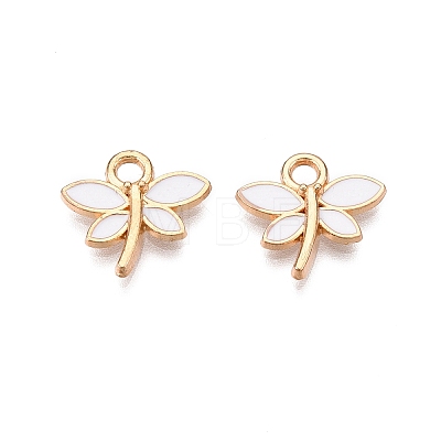 Alloy Enamel Charms X-ENAM-T021-18-1