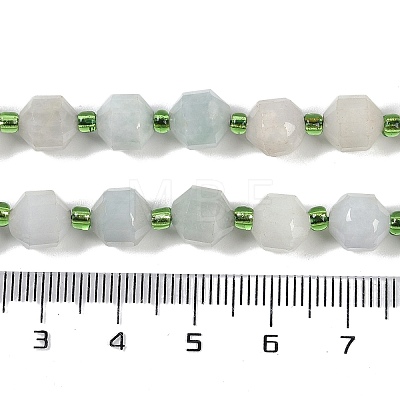 Natural Myanmar Jade Beads Strands G-O201B-120F-1