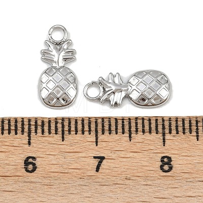 Fruit 304 Stainless Steel Charms STAS-H242-03P-08-1