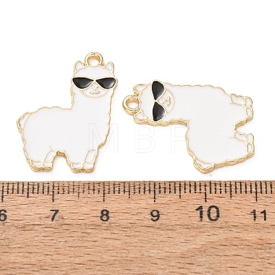 Alloy Enamel Pendants AL-CBA5FAE-02G-A-1