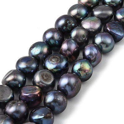 Natural Cultured Freshwater Pearl Beads Strands PEAR-P064-19L-01A-1