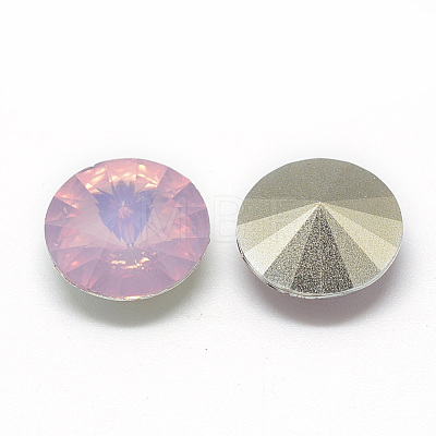 Pointed Back Resin Rhinestone Cabochons RESI-T015-16mm-A10-1