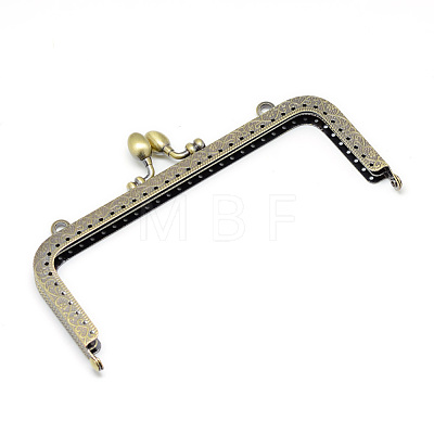 Iron Purse Frame Handle for Bag Sewing Craft Tailor Sewer X-FIND-T008-082AB-1