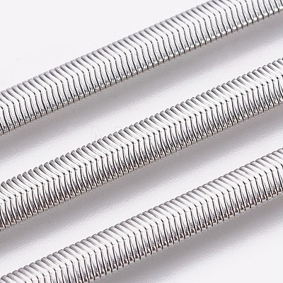 304 Stainless Steel Herringbone Chain Bracelets BJEW-P235-20P-1