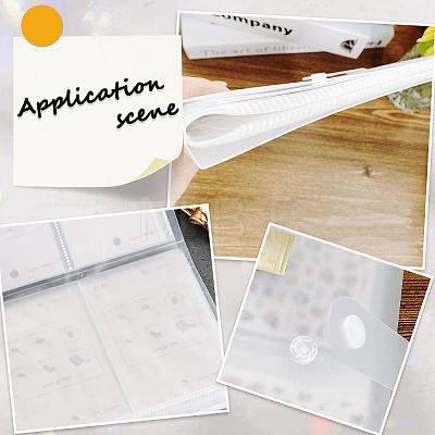 80 Slots PVC Nail Art Sticker Storage Books AJEW-SP0006-35B-1