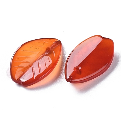 Natural Carnelian/Red Agate Pendants G-F697-A01-1