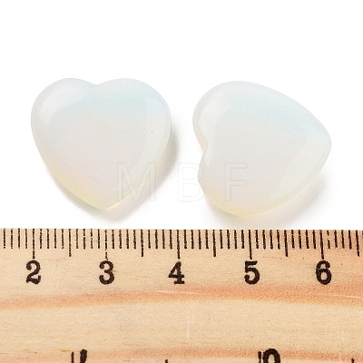 Heart Opalite Worry Stone G-C134-06A-06-1