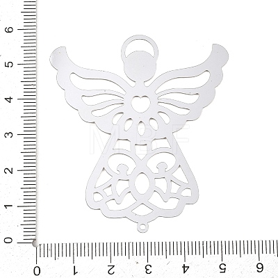 201 Stainless Steel Connector Charms SA-CBA5926-07-1