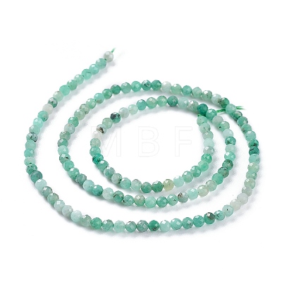 Natural Emerald Beads Strands G-A026-A01-3mm-1
