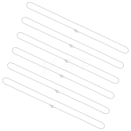 304 Stainless Steel Cable Chain Necklaces NJEW-UN0001-45P-1