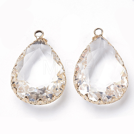 K9 Glass Pendants X-GLAA-Q069-06M-1