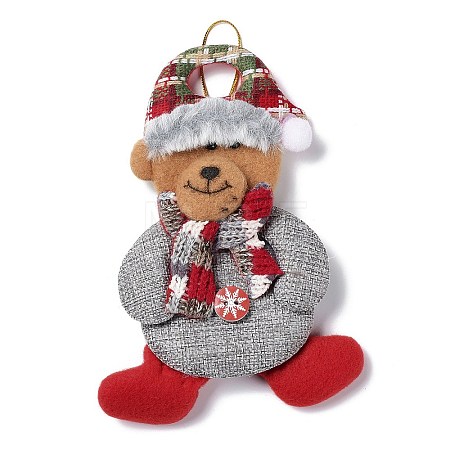 Christmas Polyester with Resin Pendant Decorations FIND-D030-01C-1