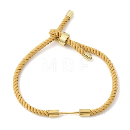 3MM Round Nylon Milan Cord Necklaces Making BJEW-H642-01G-26-1