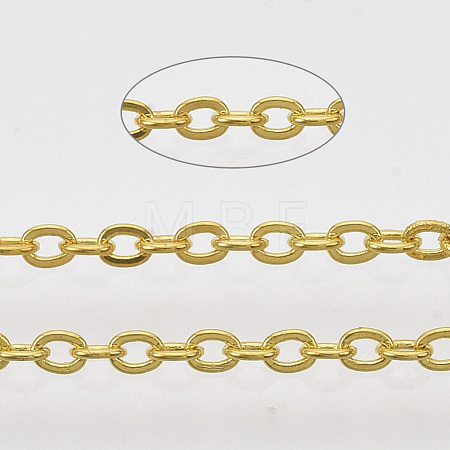Brass Coated Iron Cable Chains CH-T002-05G-1