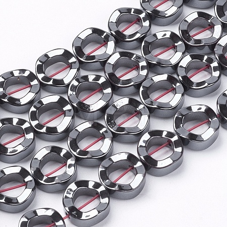 Non-magnetic Synthetic Hematite Beads Strands G-Q895-9-1
