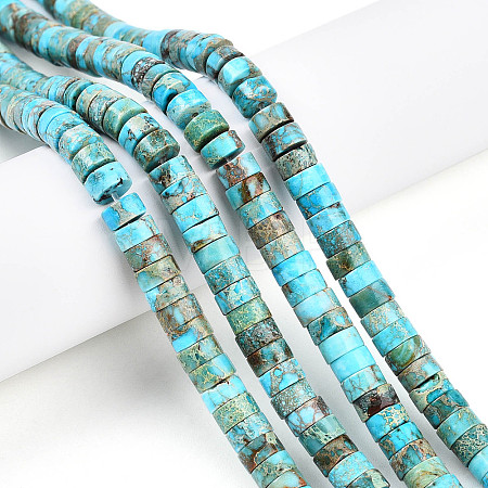 Natural Imperial Jasper Beads Strands G-N344-41D-1