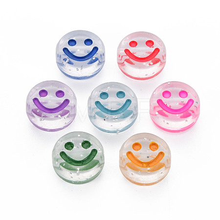 Transparent Acrylic Beads MACR-N008-55-1