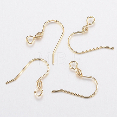 304 Stainless Steel Earring Hooks A-STAS-H436-04-1