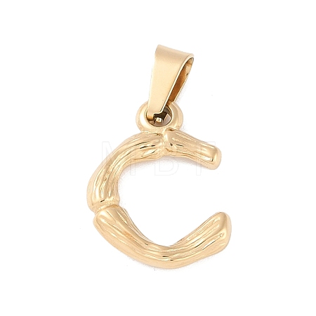 304 Stainless Steel Pendants STAS-F235-01G-C-1