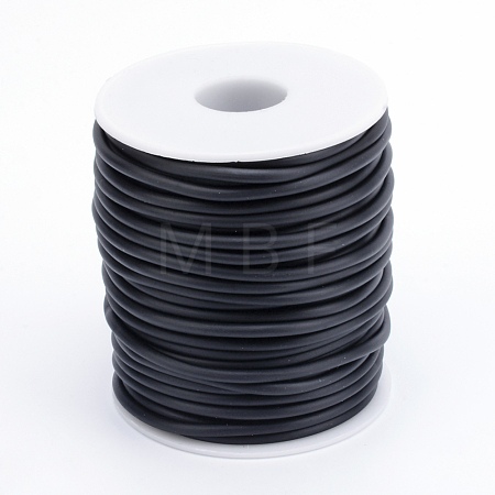 Hollow Pipe PVC Tubular Synthetic Rubber Cord RCOR-R007-4mm-09-1