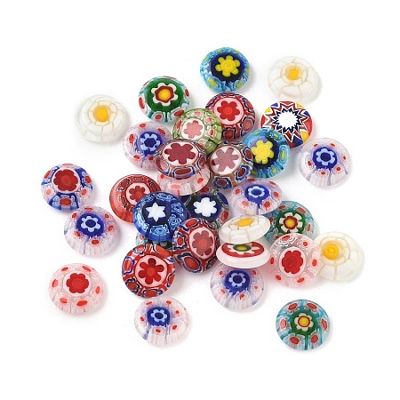 Handmade Lampwork Cabochons LAMP-A009-06-1