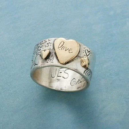 Brass Finger Rings WGFE9F8-01-1