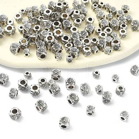 Tibetan Style Alloy Beads TIBEB-YW0001-17A-1
