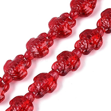Transparent Glass Beads Strands DGLA-N021-02A-04-1