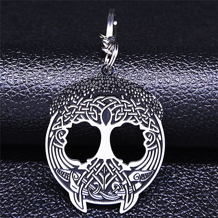 201 Stainless Steel Keychains KEYC-P019-01C-P-1