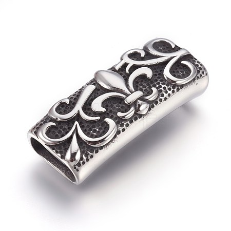 304 Stainless Steel Slide Charms STAS-E454-32AS-1