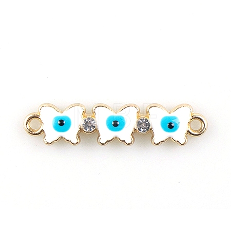 Alloy Enamel Connector Charms X1-FIND-TAC0016-25C-1