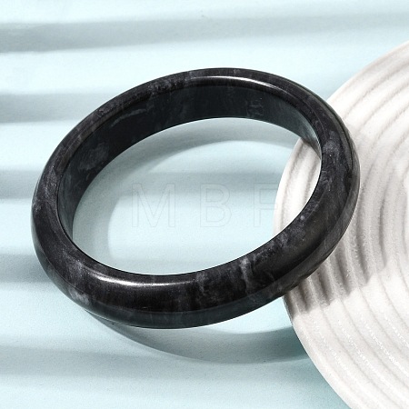 Natural Gemstone Bangles for Women BJEW-R296-08-1
