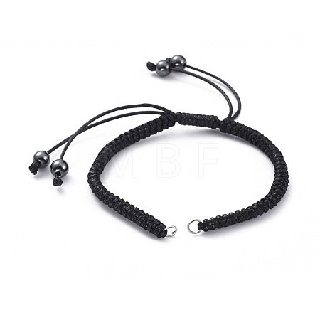 Adjustable Korean Waxed Polyester Cords Bracelet Making AJEW-JB00511-02-1