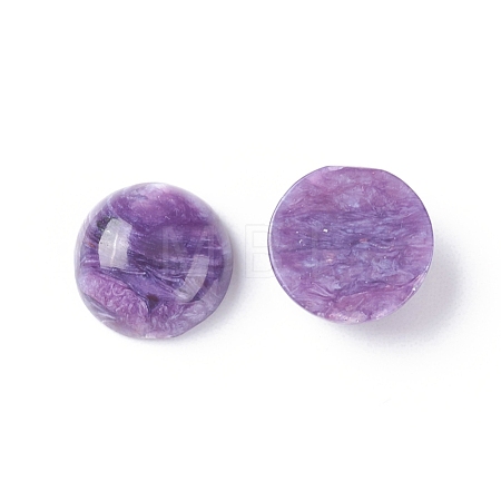 Natural Charoite Cabochons X-G-E557-08B-1