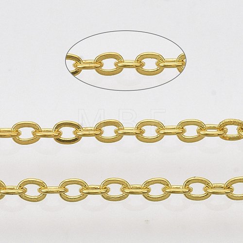 Brass Coated Iron Cable Chains CH-T002-05G-1