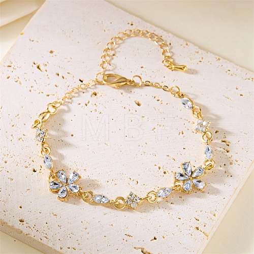 Alloy Link Chain Bracelets PW-WG75AB3-03-1