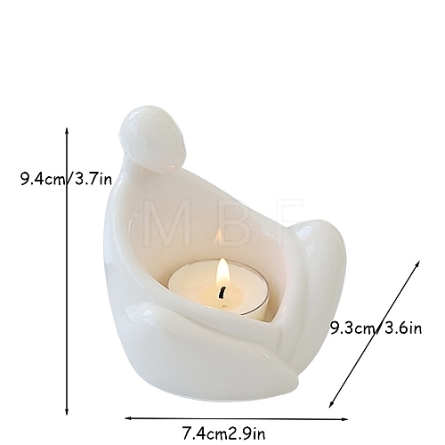 Ceramic Candle Holder PW-WGACCD4-08-1