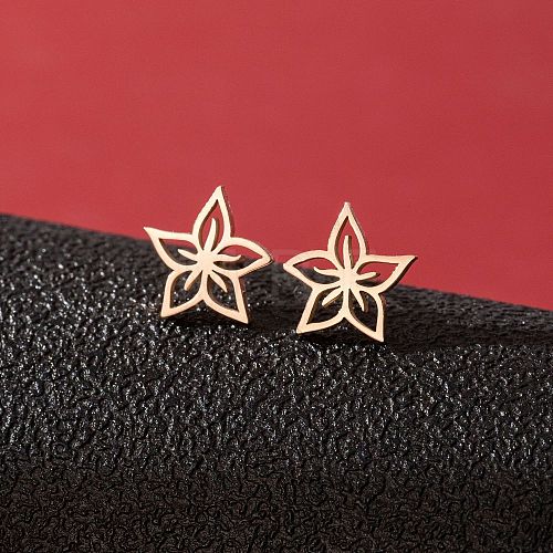 Stainless Steel Stud Earrings for Women PW-WGFE412-29-1