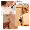 48Pcs 8 Colors Opaque Resin Charms PALLOY-YW00209-6
